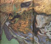Vincent Van Gogh Les Peiroulets Ravine (nn04) oil painting reproduction
